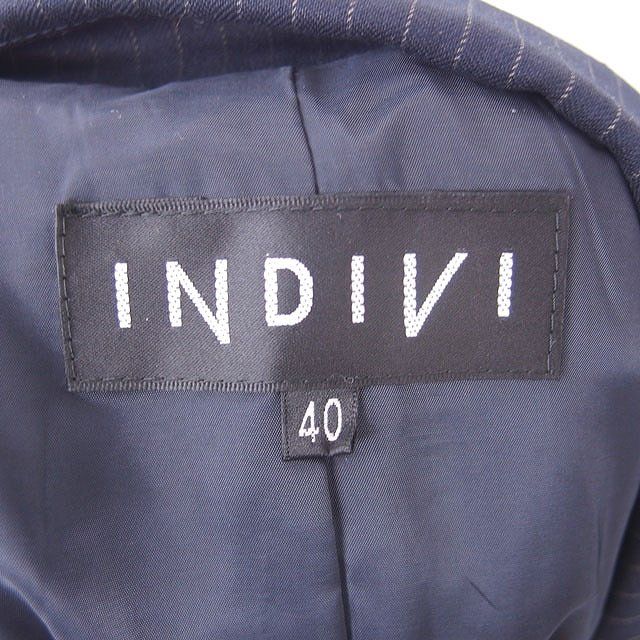 インディヴィ INDIVI セットアップ パンツスーツ テーラード