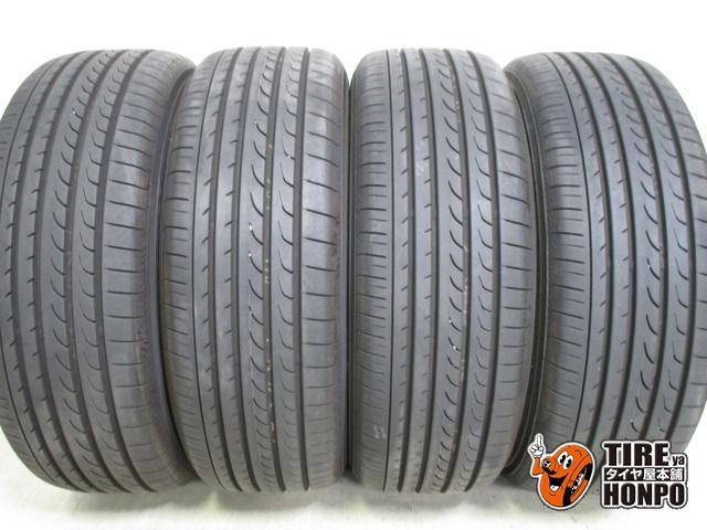 中古 夏用】 225/60R17 99H 4本セット ヨコハマ ブルーアース RV02