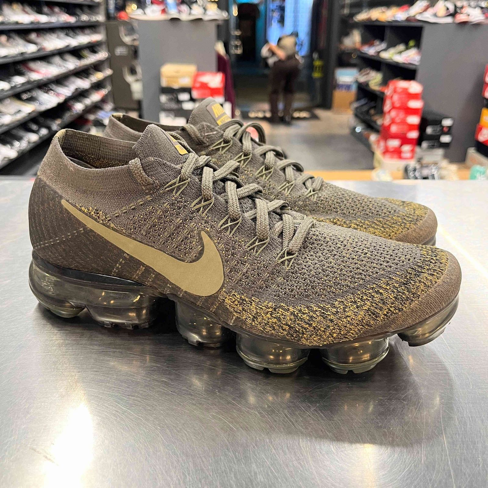 US9】 NIKE NIKELAB AIR VAPORMAX FLYKNIT 899473-004 【中古】 箱有 