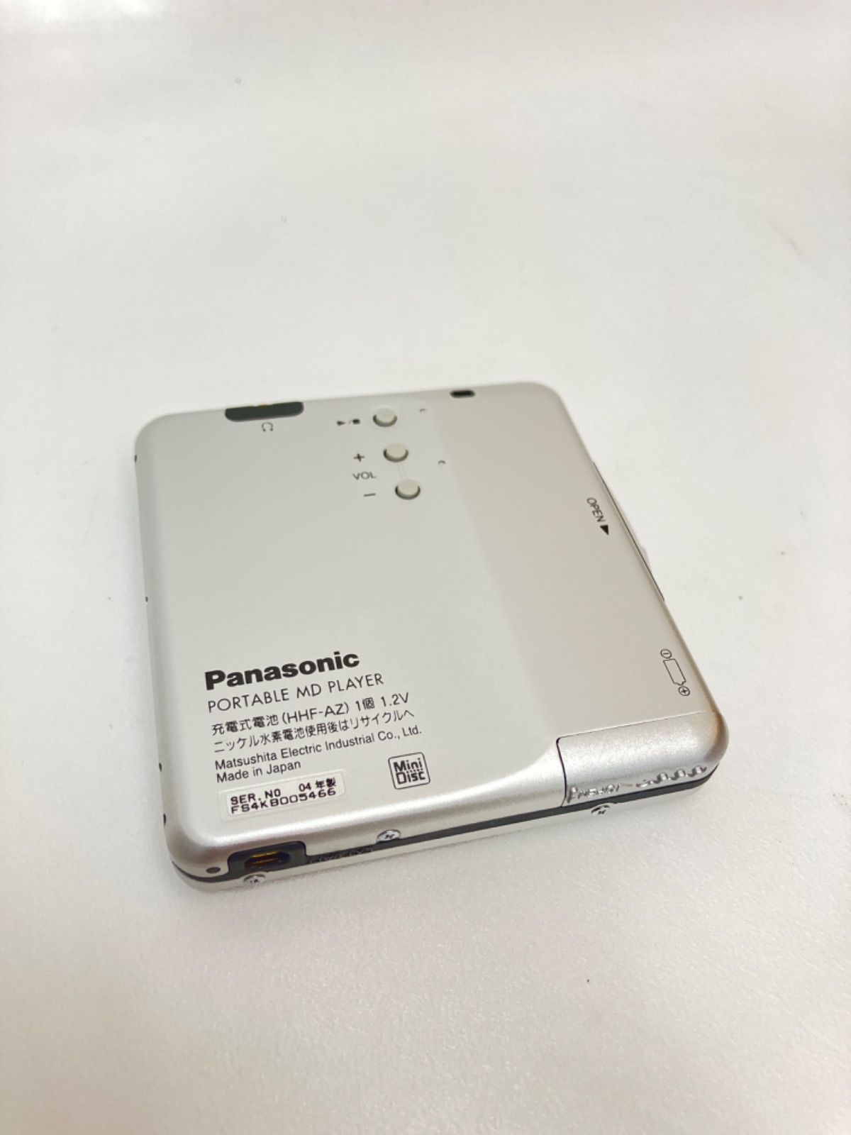 □ Panasonic パナソニック SJ-MJ19 ポータブルMDプレーヤー - メルカリ
