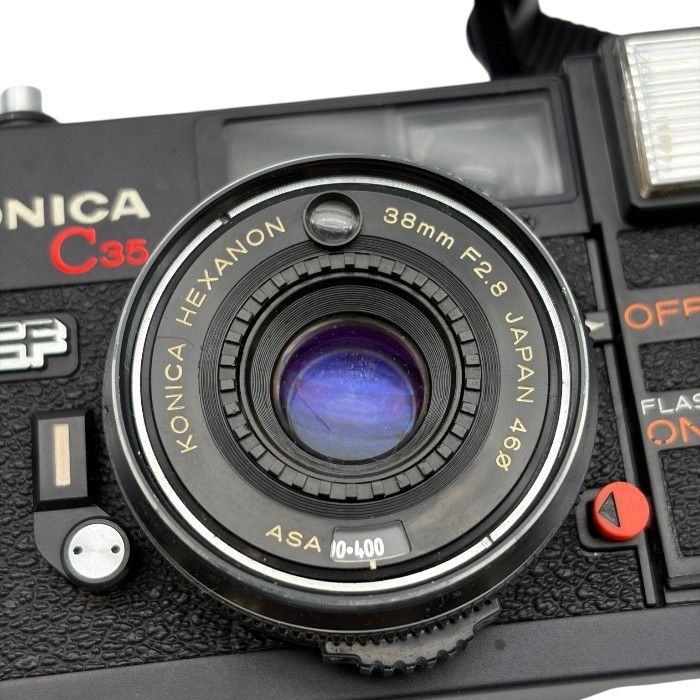 ジャンク品 Konica コニカ C35 EF フィルムカメラ カメラ コンパクト