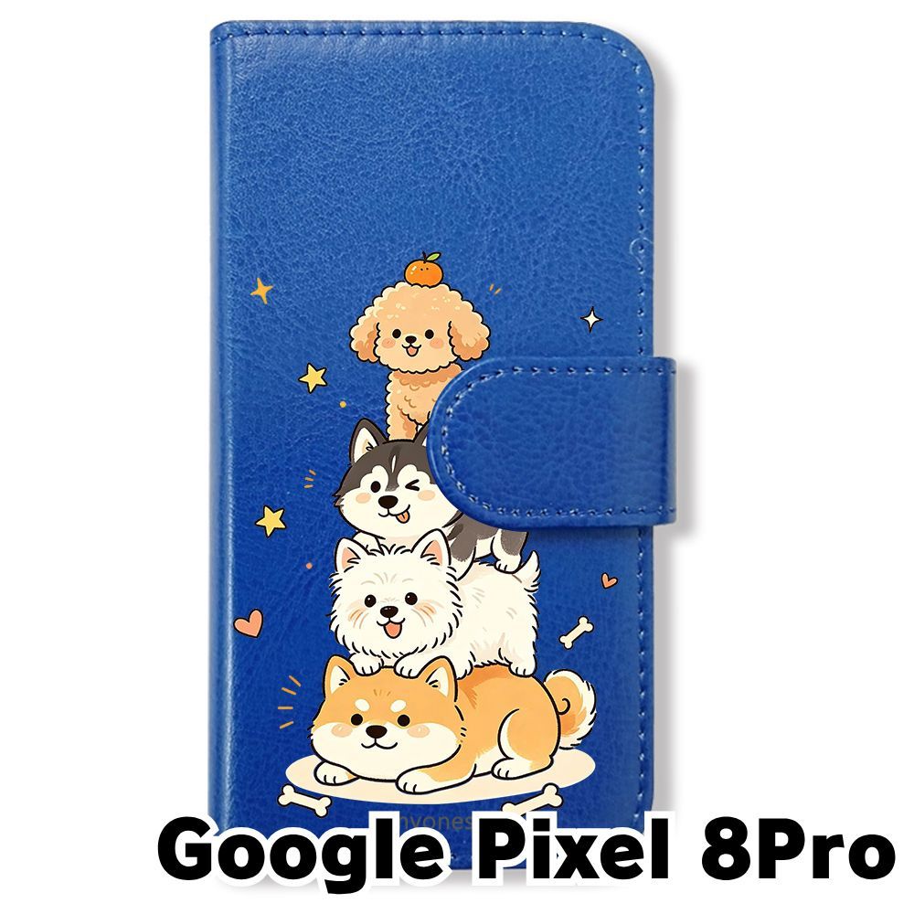 新品未使用】 Google Pixel 8Pro 手帳型スマホ ケース (色：ダーク
