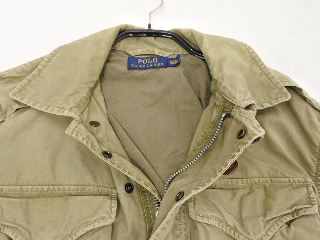 ポロ ラルフローレン ミリタリー フィールドジャケット カーキ 【Mサイズ相当】 POLO RALPH LAUREN ポロ ラルフローレン M 1943 フィールド ジャケット