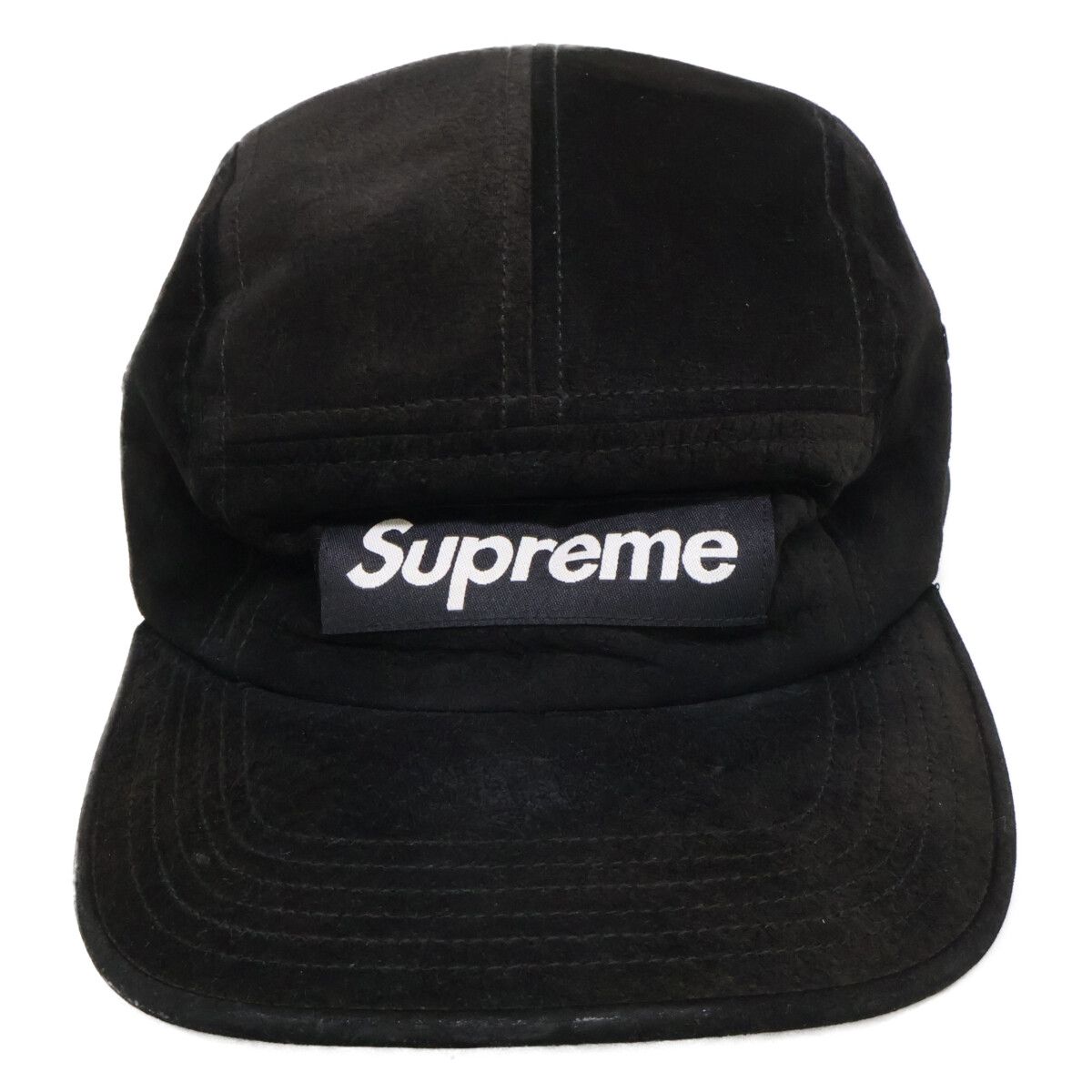 Supreme シュプリーム 18SS ボックスロゴ スエード キャップ - メルカリ