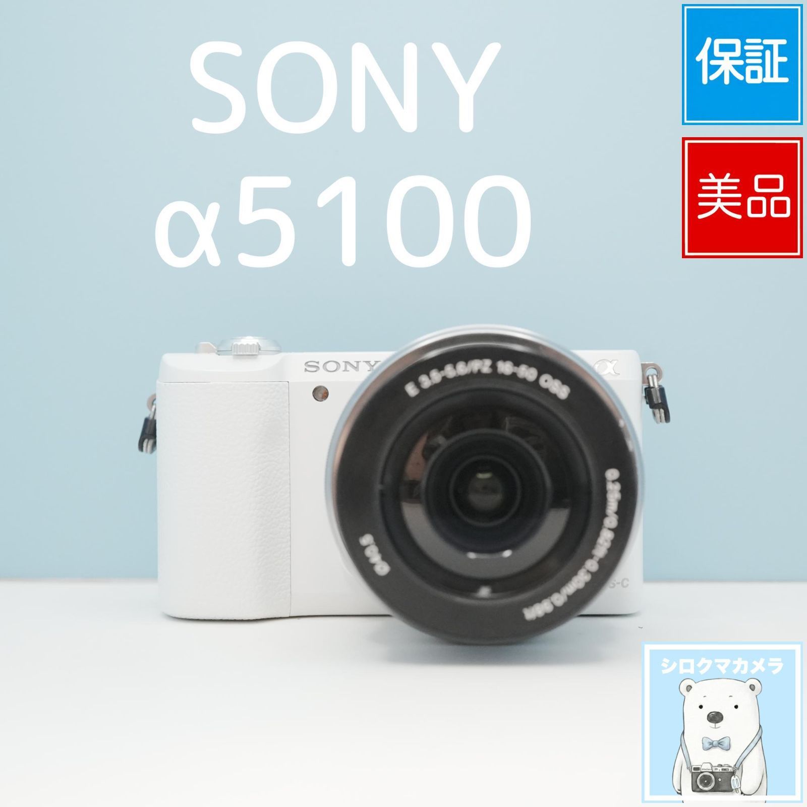 SONY α5100 ミラーレスカメラ スマホ転送OK フルセット 美品 a6669