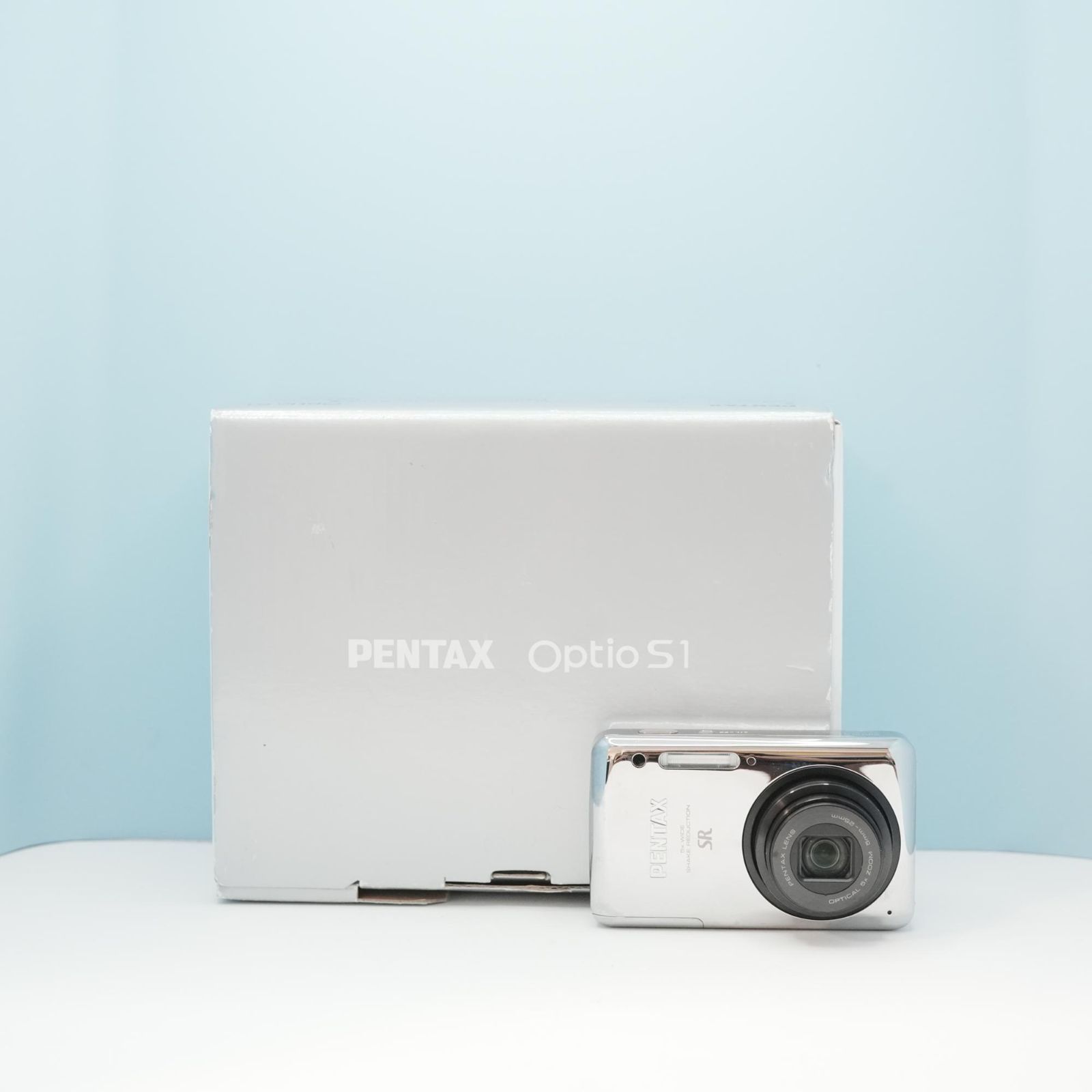 PENTAX Optio S1 デジカメ スマホ転送OK フルセット 美品 a6646 - メルカリ