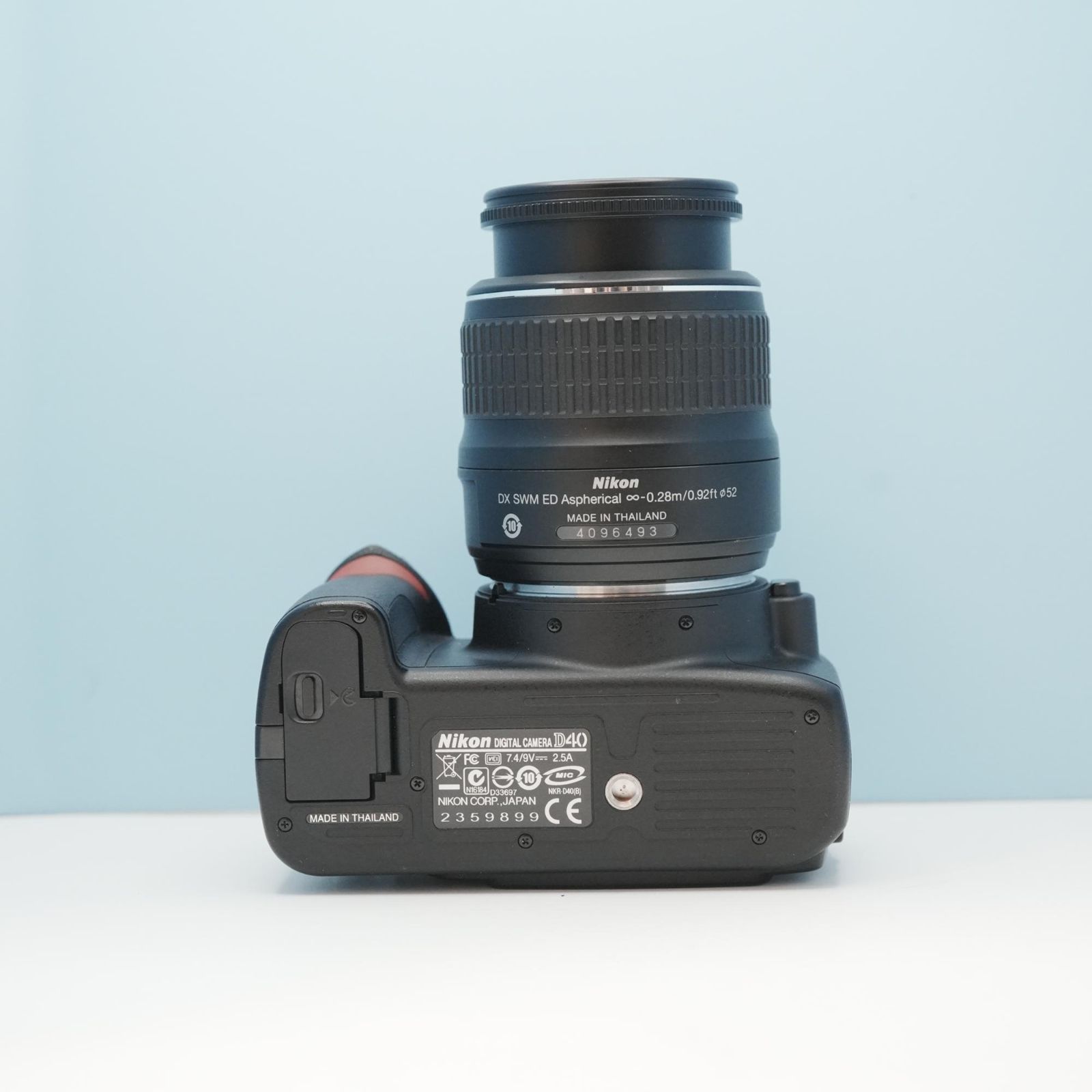 Nikon D40 一眼レフ スマホ転送OK フルセット 極美品 a6656 - メルカリ
