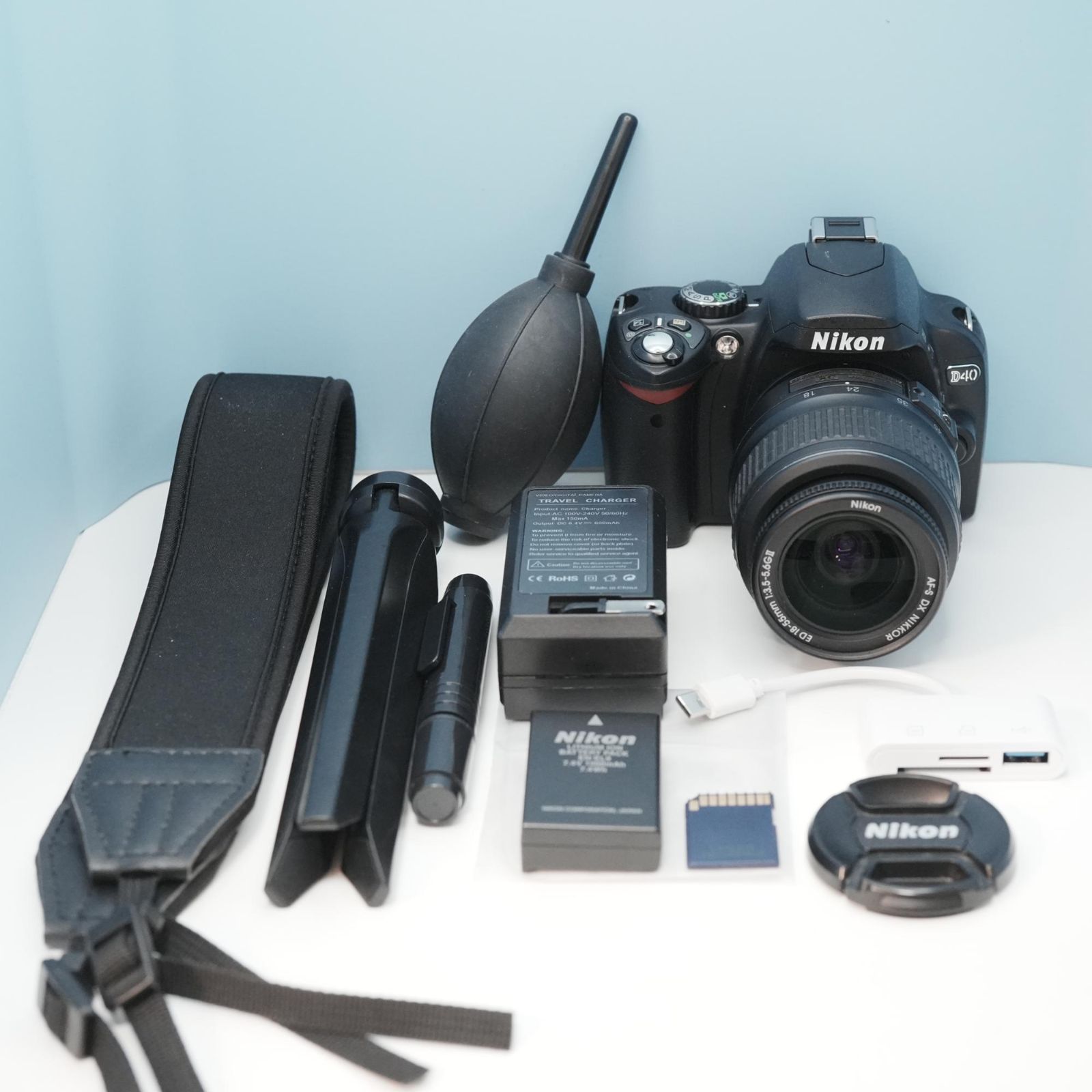 ◆ショット数僅か◆すぐ使える◆Nikon D40◆一眼レフカメラ◆スマホ転送OK Nikon D40 一眼レフ スマホ転送OK フルセット 極美品 a6656 - メルカリ