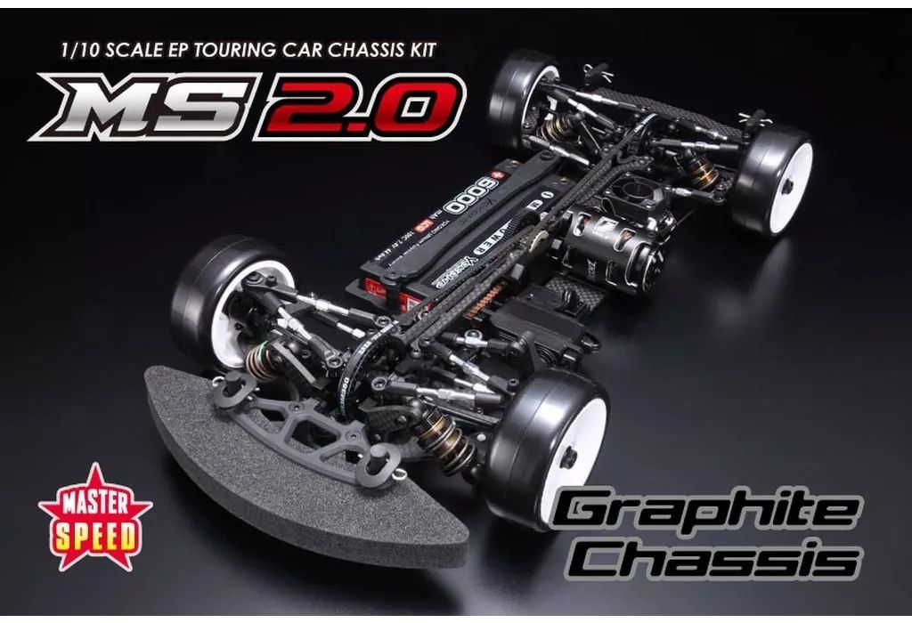 【新品】ラジコン 1/10 マスタースピード MS2.0 グラファイトシャーシ仕様 [MSR-020]