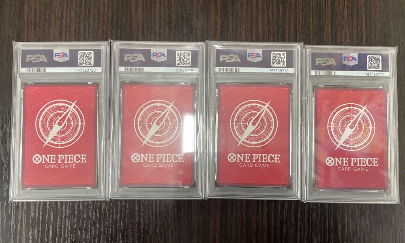 4連番【PSA10】English 2nd Anniversay set 日本語版 4連番 ワンピース