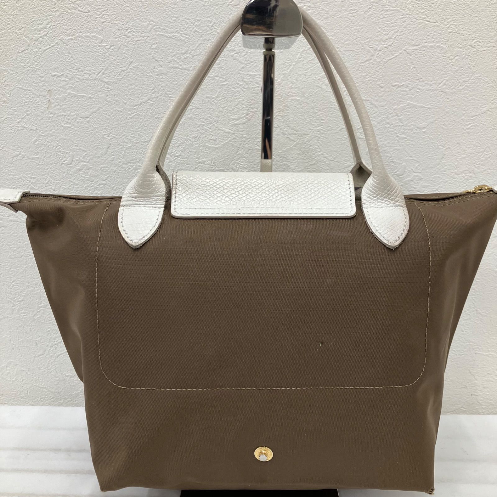 4005 LONGCHAMP ロンシャン ハンドバッグ ルプリアージュ カーキ 