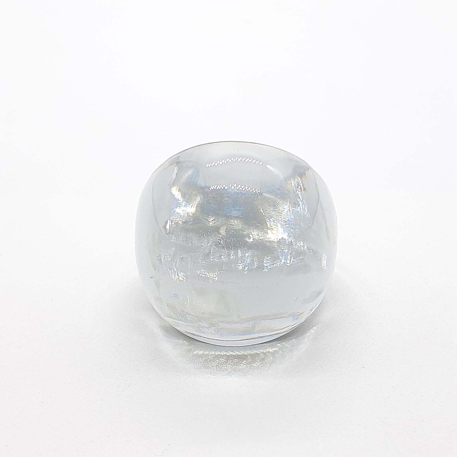 LALIQUE ラリック リング カボションリング ガラス クリア グレー