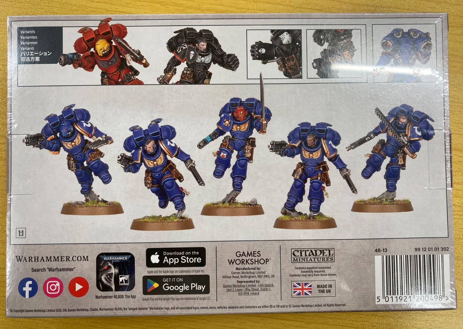 ウォーハンマー40k スペースマリーン・ジャンプパック・インター