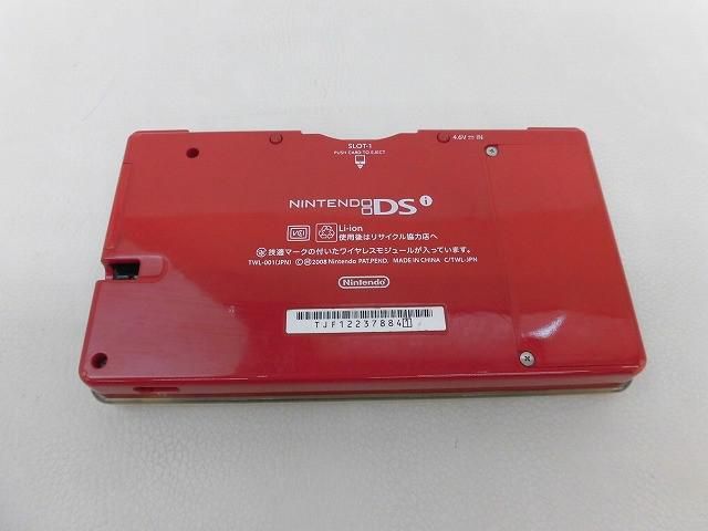 中古品 ゲーム ニンテンドーDS 本体 Dsi TWL-001 レッド 動作品 本体