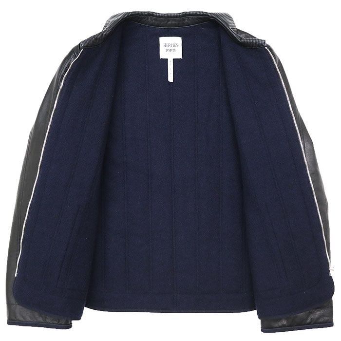 新品同様】HERMES エルメス ジャケット レザー サイズ 34 レディース