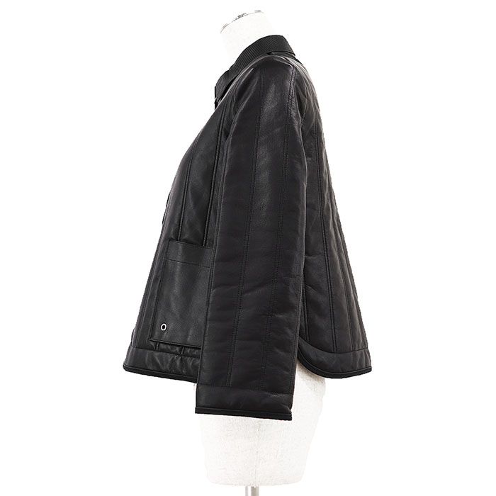 新品同様】HERMES エルメス ジャケット レザー サイズ 34 レディース