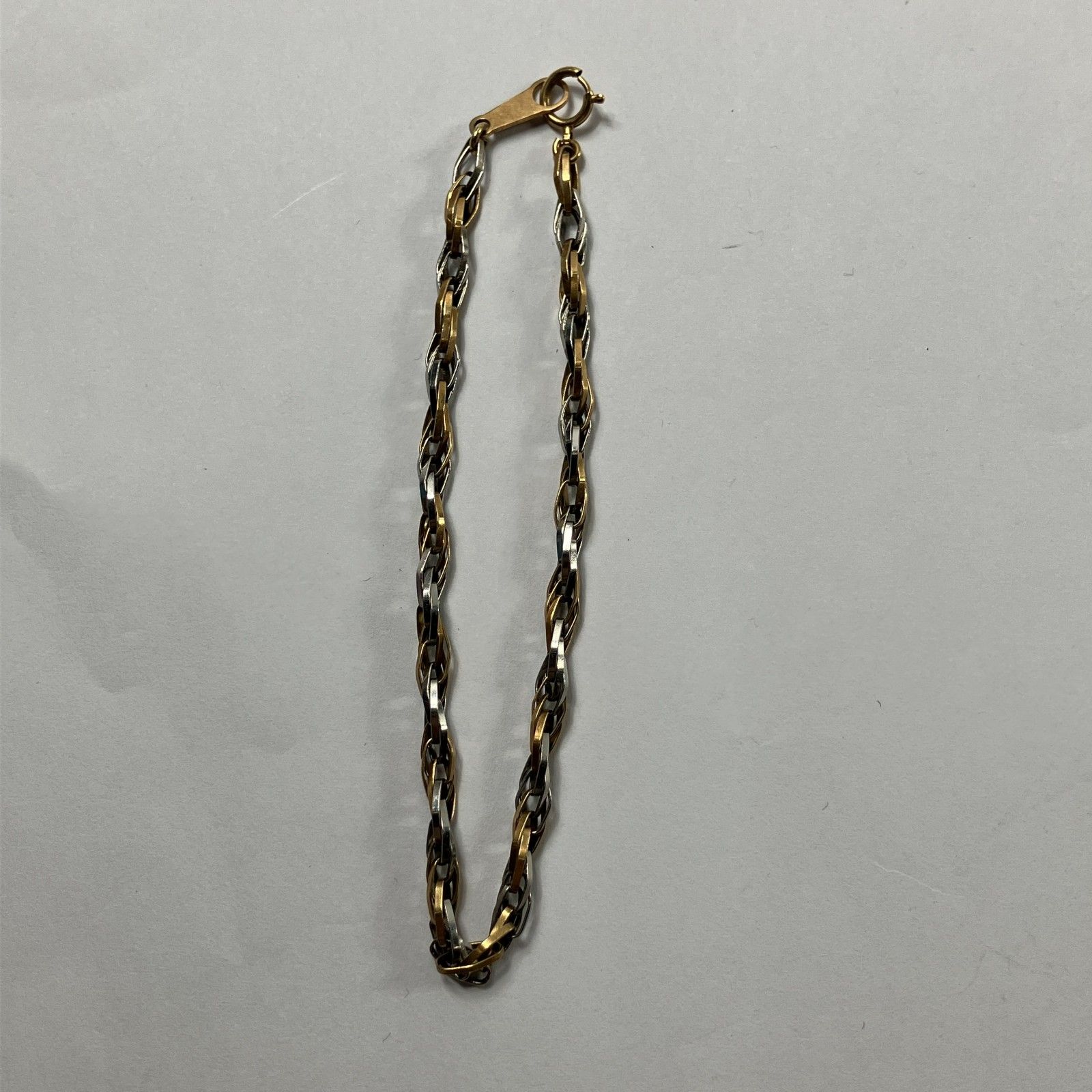 ☆ K18刻印 750刻印 ゴールド ブレスレット チェーン デザイン 全長約 
