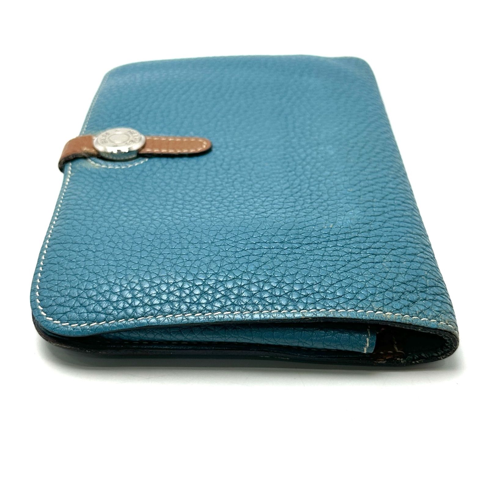 楠本質店/元住吉】エルメス HERMES ドゴンGM トゴ ブルージーン