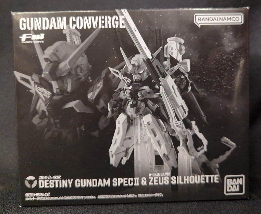 BANDAI FW GUNDAM CONVERGE 機動戦士ガンダムSEED FREEDOM デスティニーガンダムSpecII&ゼウスシルエット
