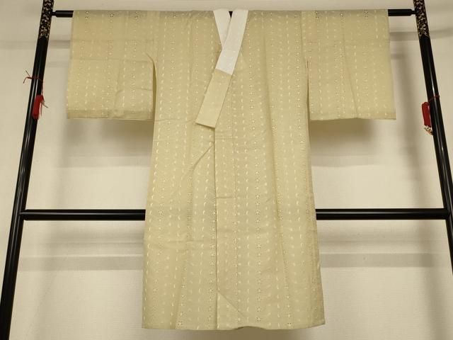 平和屋着物＊夏物　長襦袢　総レース　草花文　木蘭色色　洗える着物　AABI7887jd