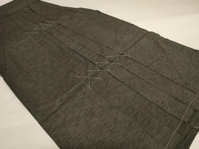 平和屋着物*夏物 男性 馬乗り袴 霞文 正絹 逸品 未使用 AABI7903jd