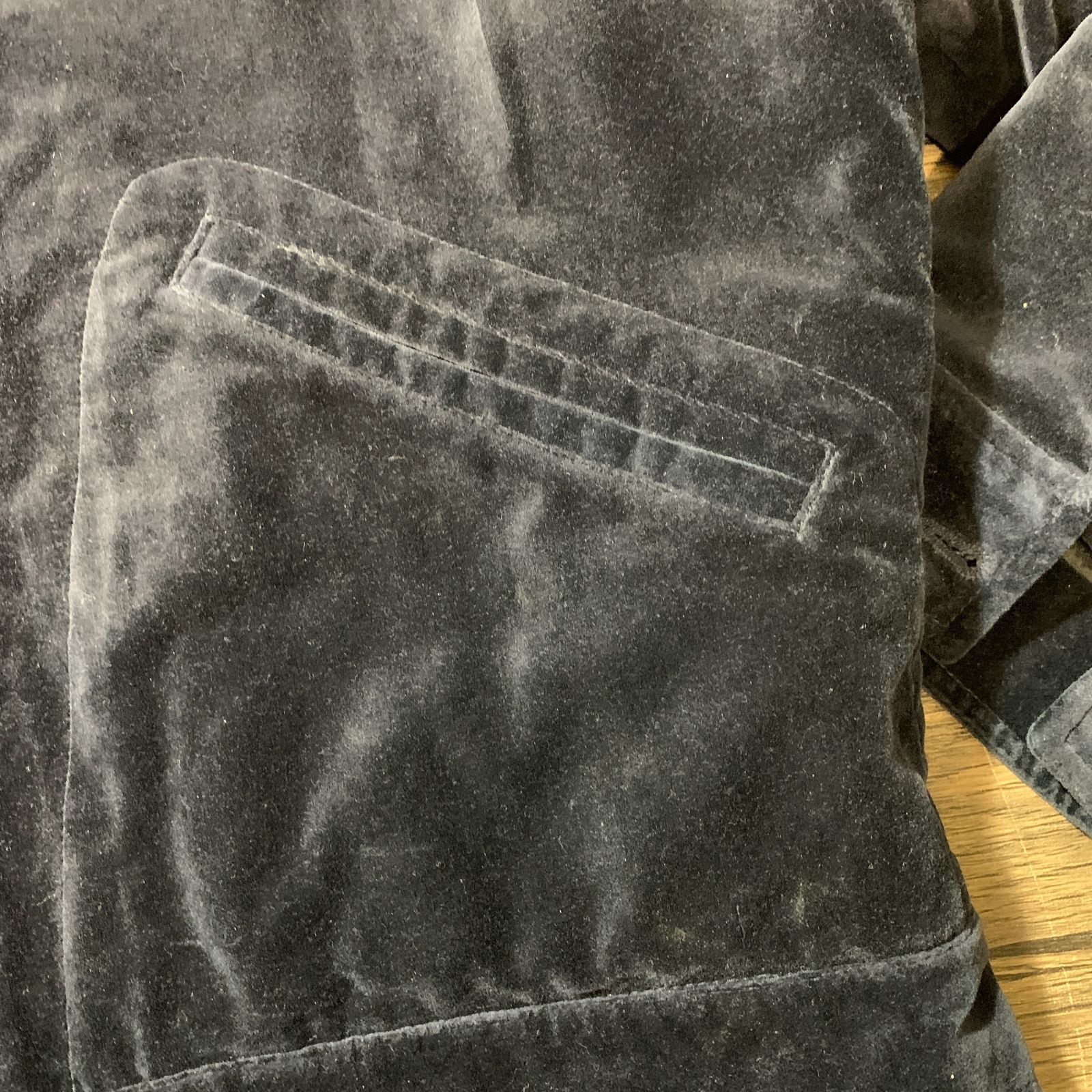 むつ75-060106][併売] Wrangler/ラングラー 90s 別珍 中綿 FFA ベロア