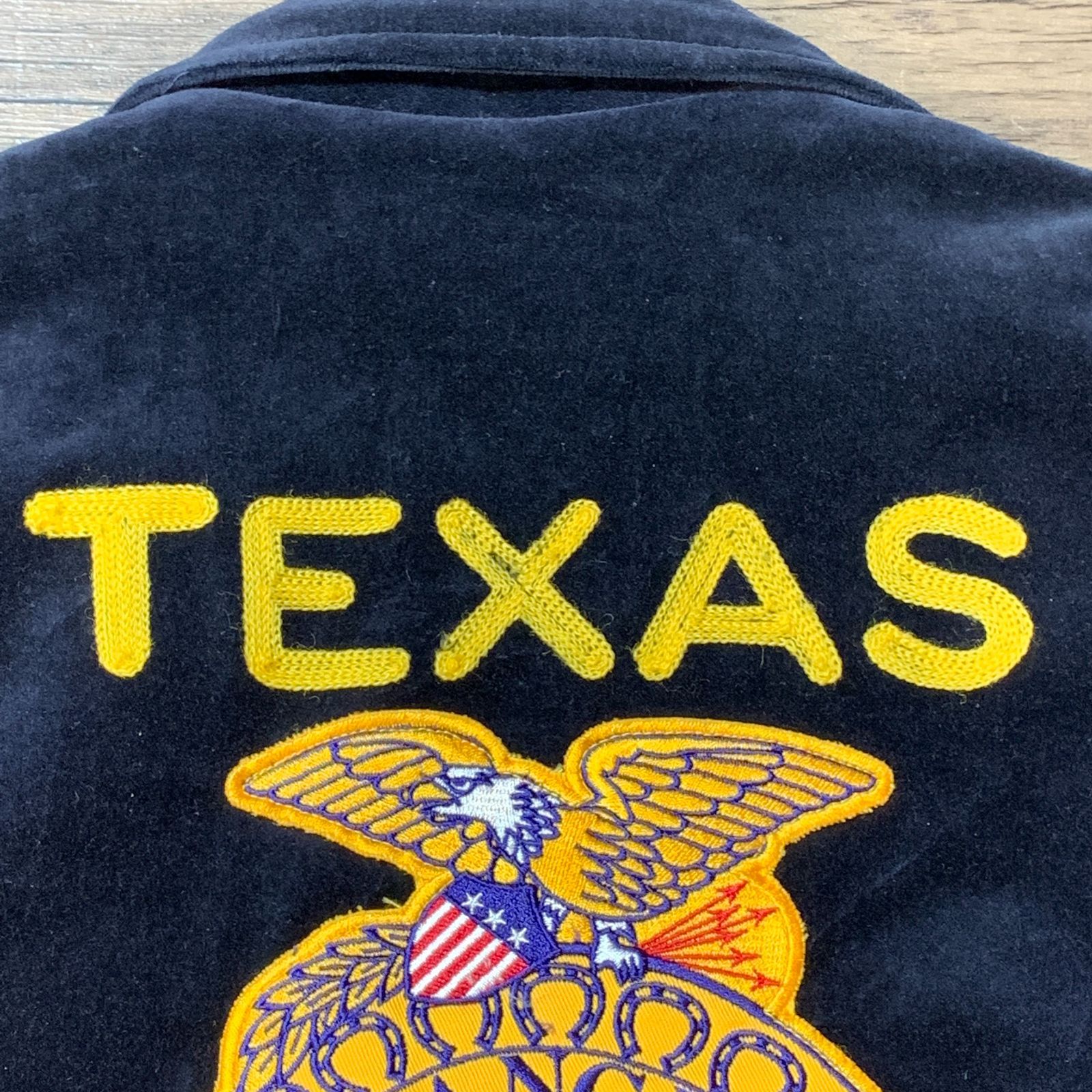 むつ75-060106][併売] Wrangler/ラングラー 90s 別珍 中綿 FFA ベロア