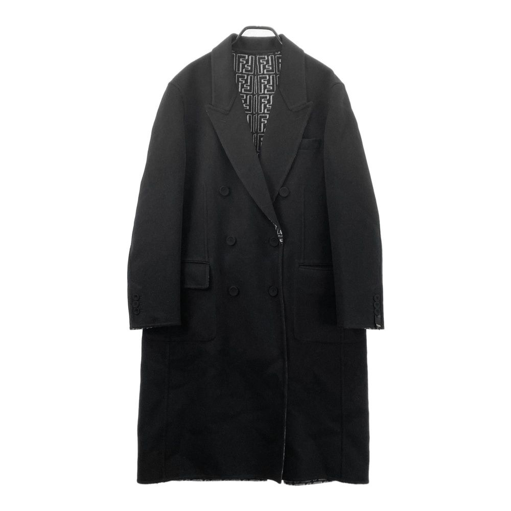 FENDI フェンディ FF0622 AL57 リバーシブル ロングコート ズッカ柄