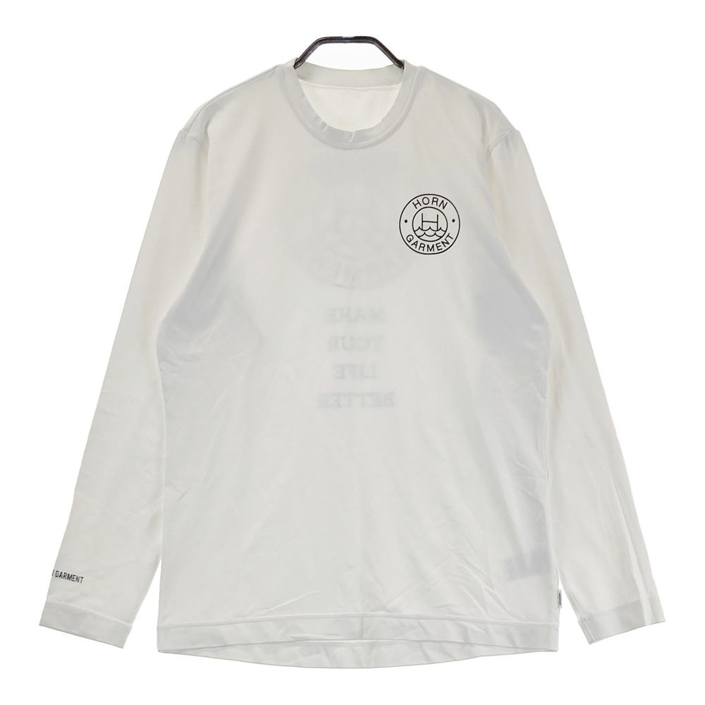HORN GMT ホーン ガーメント 長袖Tシャツ ホワイト系 48 [240101598404