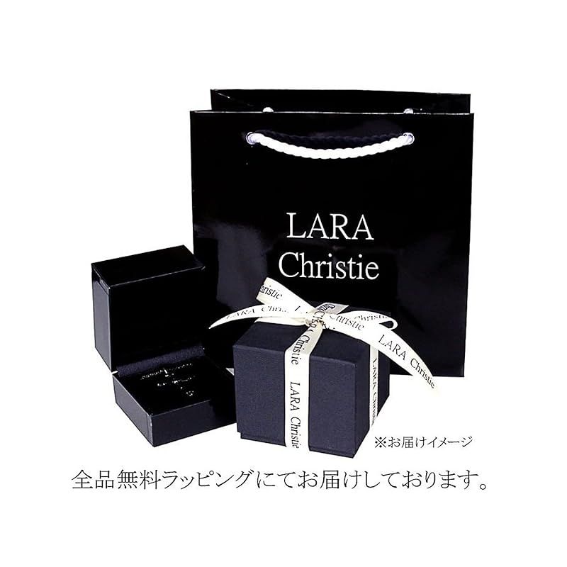 [ララクリスティー] ピアス クロス プティ モチーフ K18 ゴールド レディース le56-0020-yg-c 0