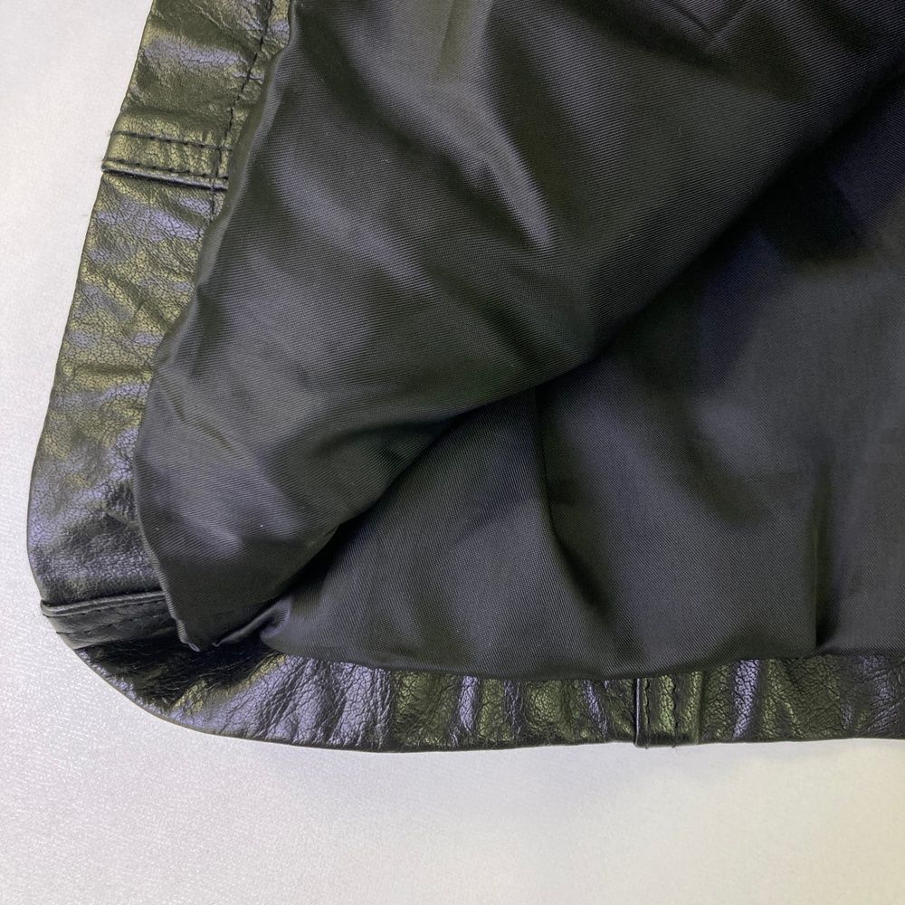 DIESEL ディーゼル レザージャケット ライダース ブラック系 S