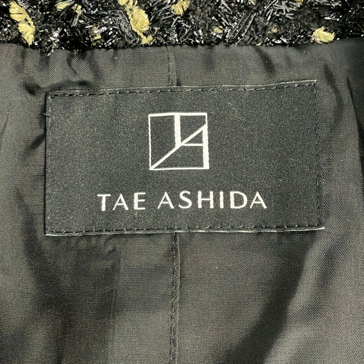 TAE ASHIDA(タエアシダ) ジャケット サイズ9 M レディース美品 - 黒