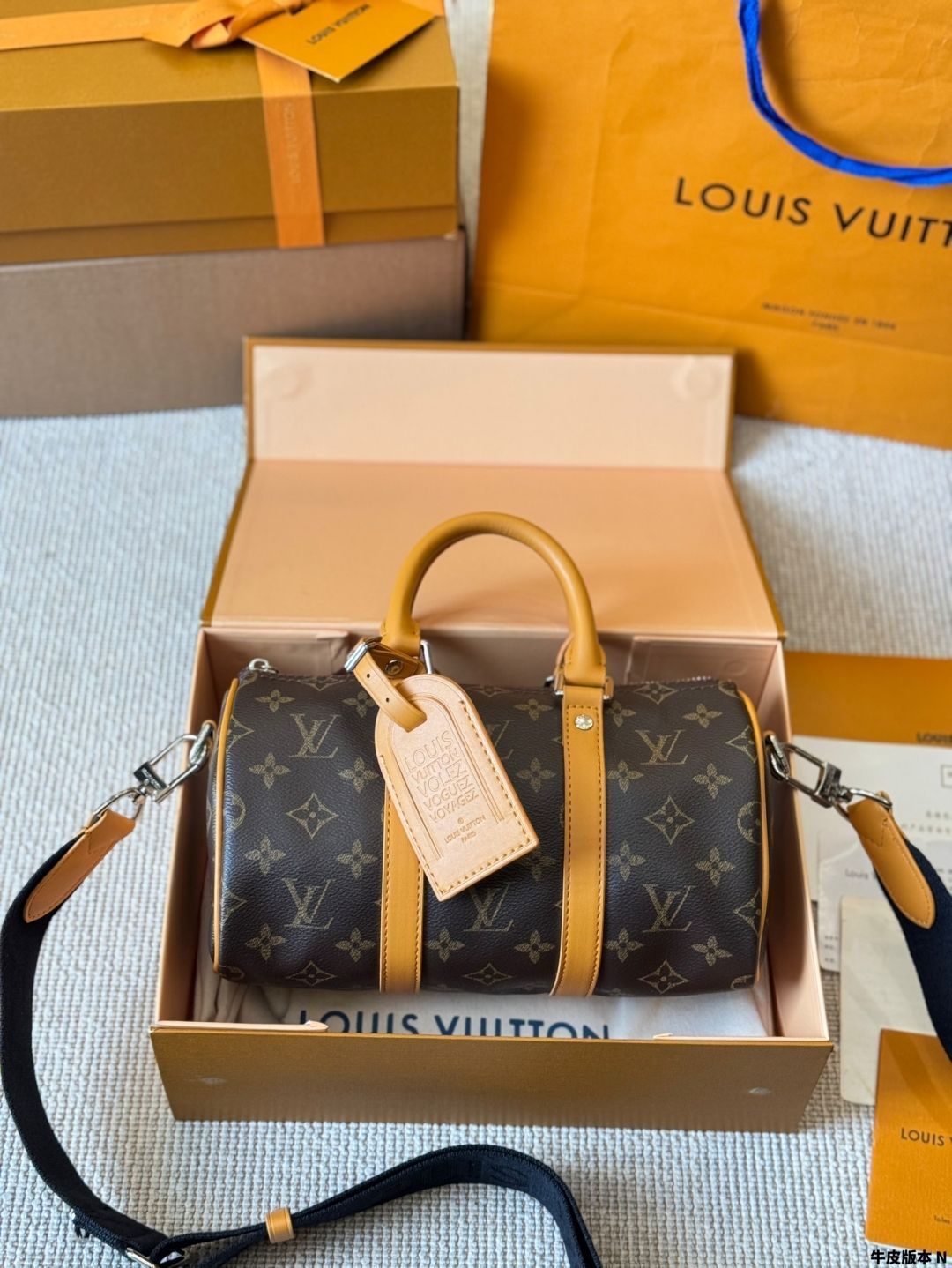 今日特価】Louis Vuitton Keepall 25 ブラックサムライ-MM輸入 - メルカリ