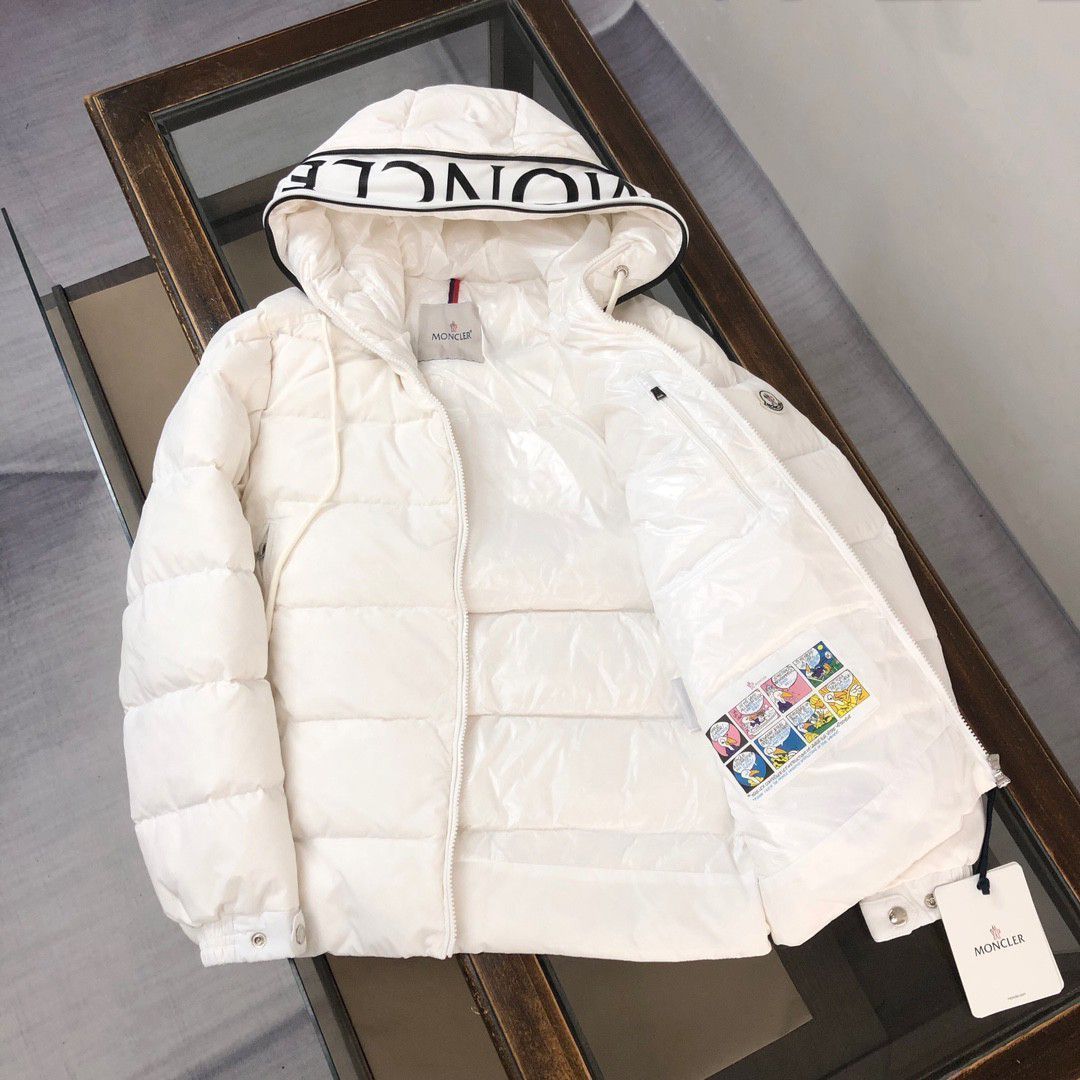 MONCLERモンクレール メンズ ダウンジャケット ホワイト - メルカリ