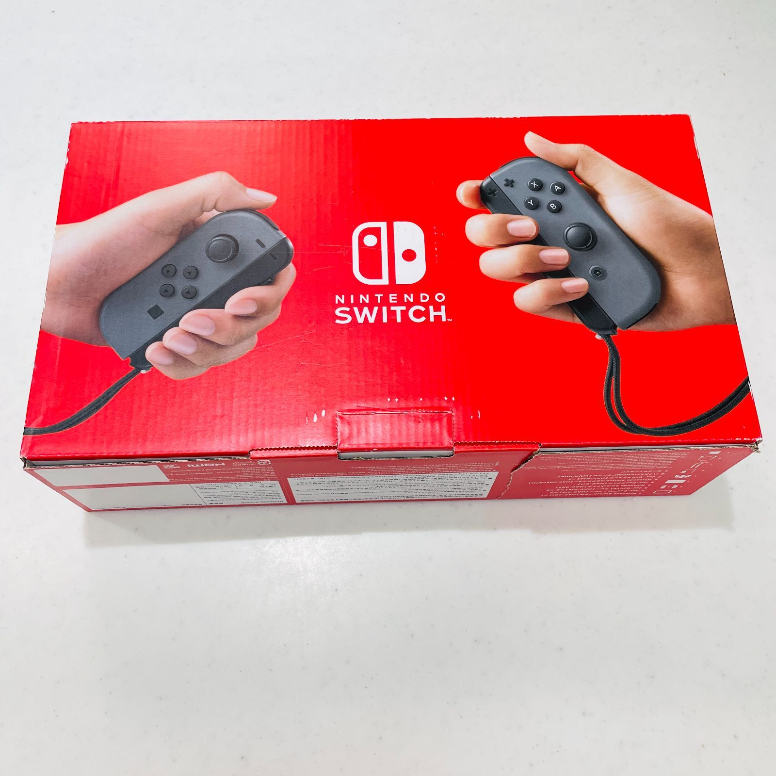 Nintendo Switch バッテリー強化版 2020年製 グレー 美品 付属品完備
