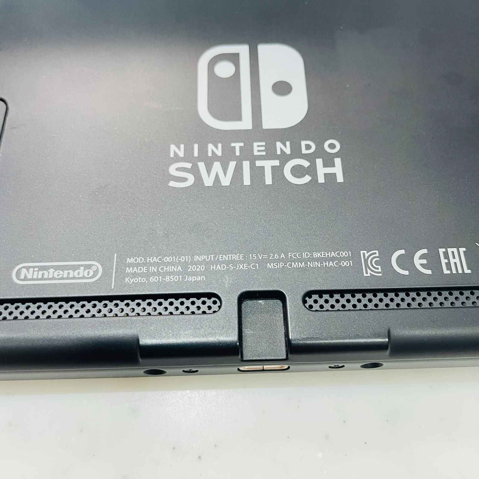 Nintendo Switch バッテリー強化版 2020年製 グレー 美品 付属品完備