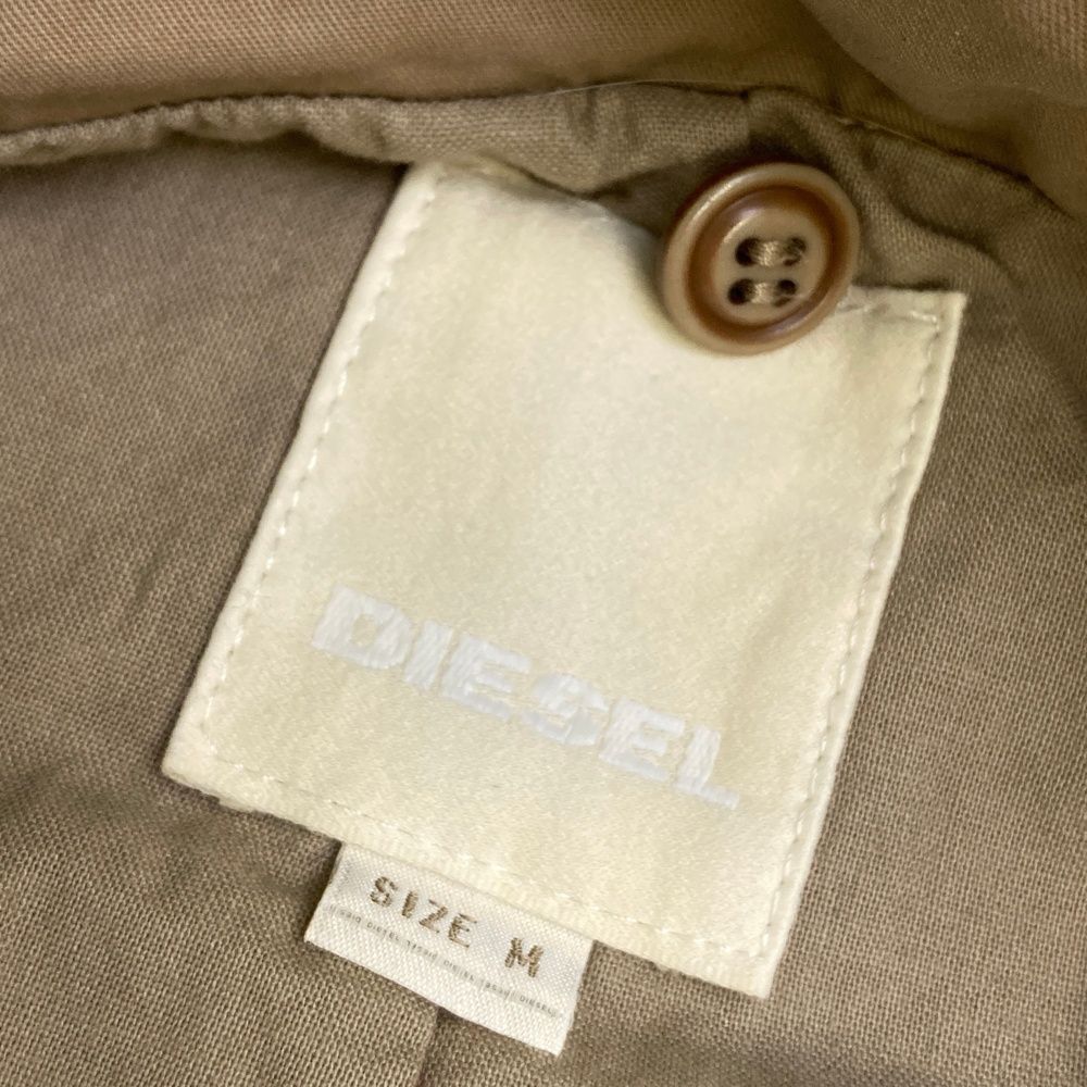DIESEL ディーゼル ミリタリージャケット ベージュ系 M [240101560301
