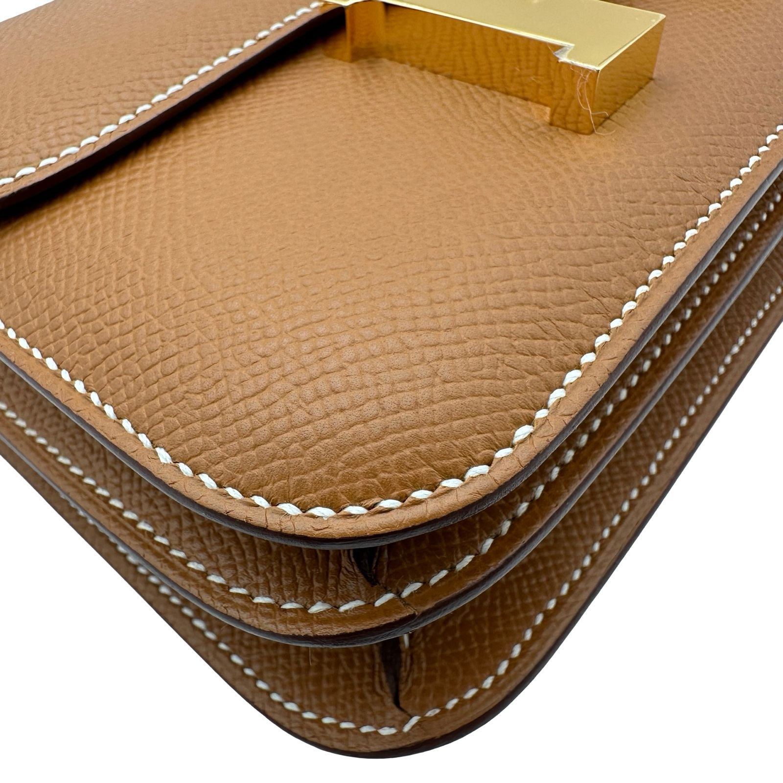 エルメス HERMES コンスタンスミニミロワール K刻印 ゴールド ゴールド