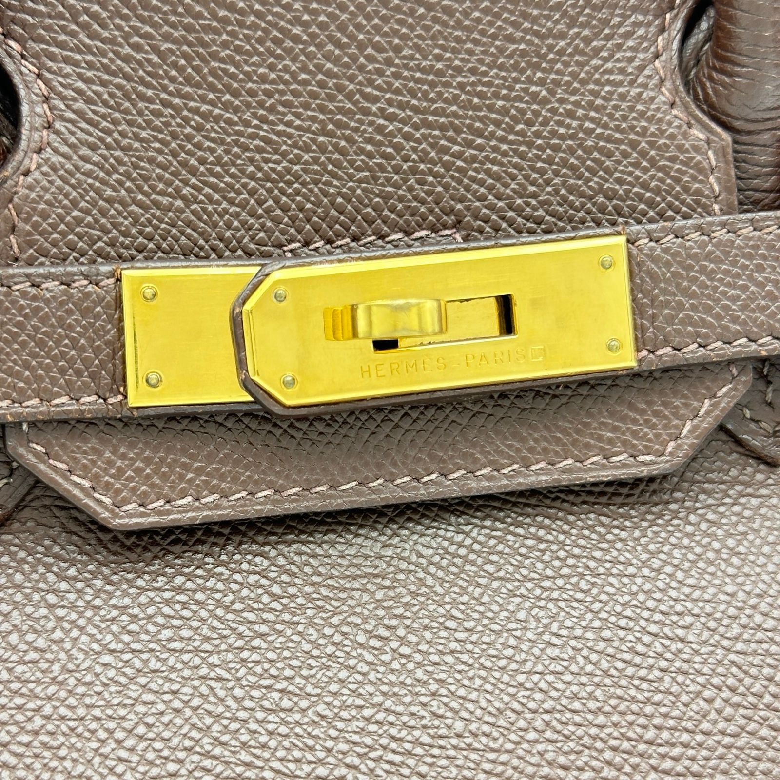 エルメス HERMES バーキン30 D刻印 ハバナ ゴールド金具 クシュベル 