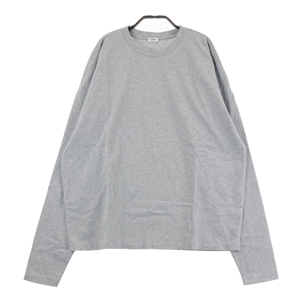 SEA シー 110723330 長袖Tシャツ Seavalley Mountain Club グレー系 1