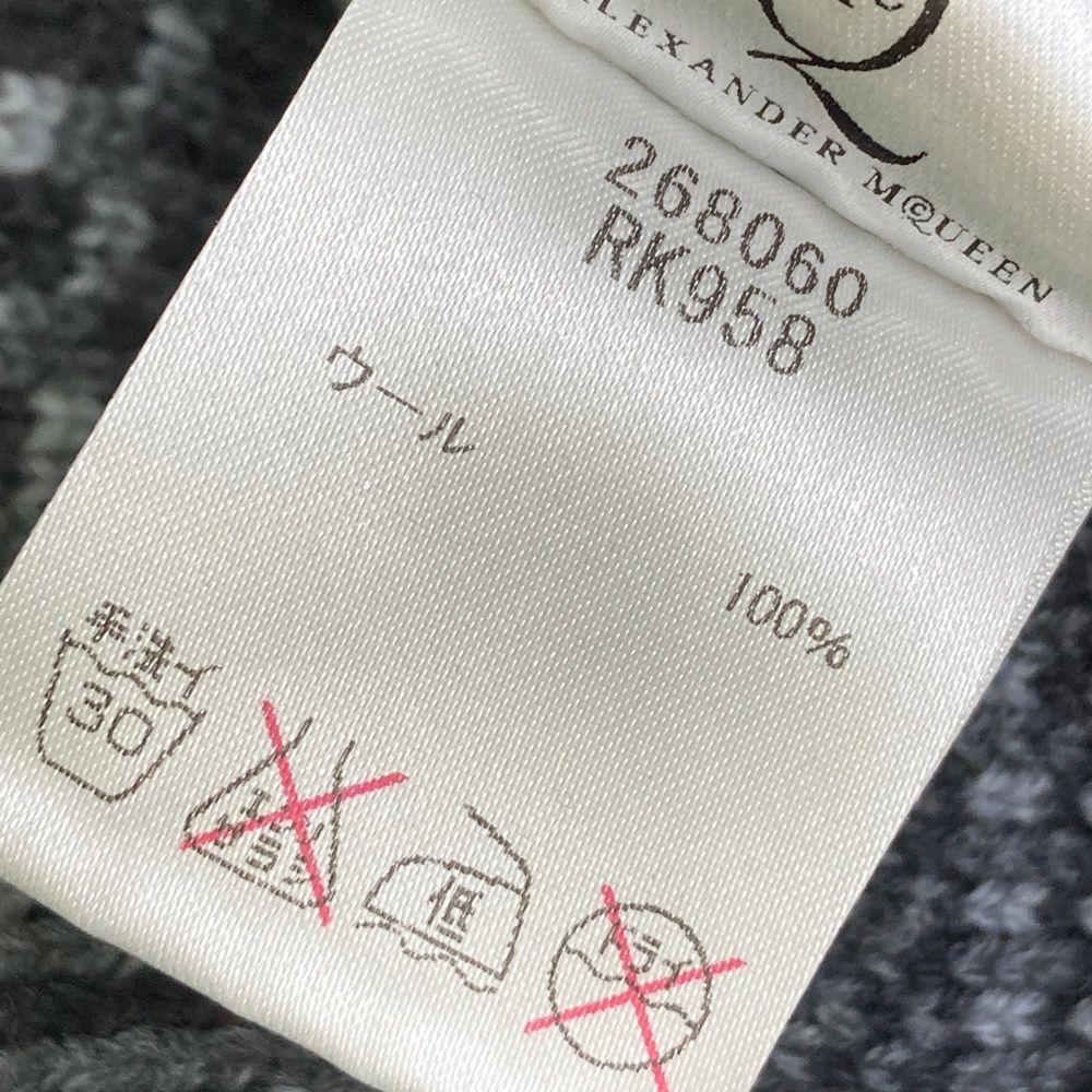 ALEXANDER MCQUEEN アレキサンダー マックイーン ニットセーター 総柄