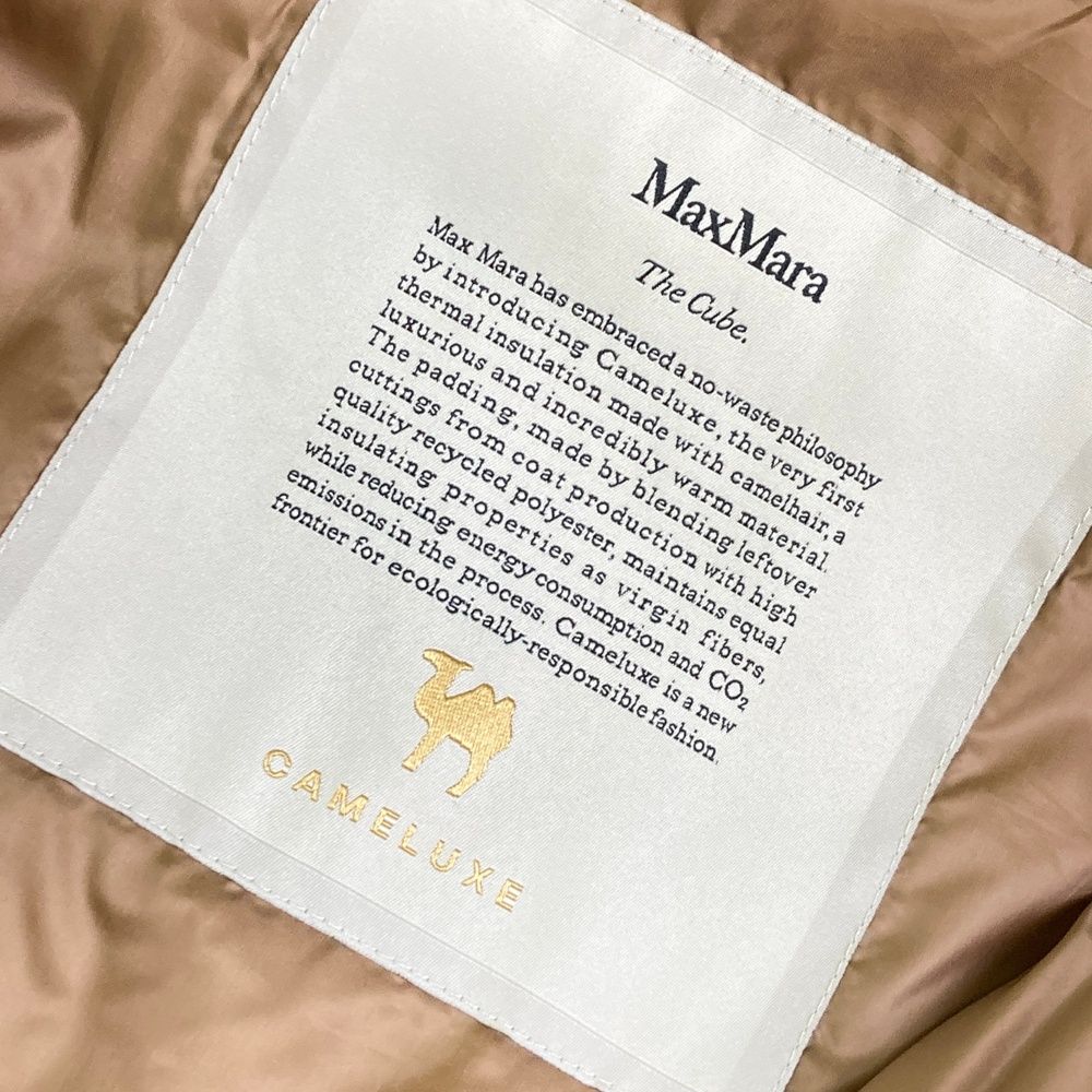 MAX MARA マックスマーラ 23973601346 The Cube CAMELUXE 中綿ケープ