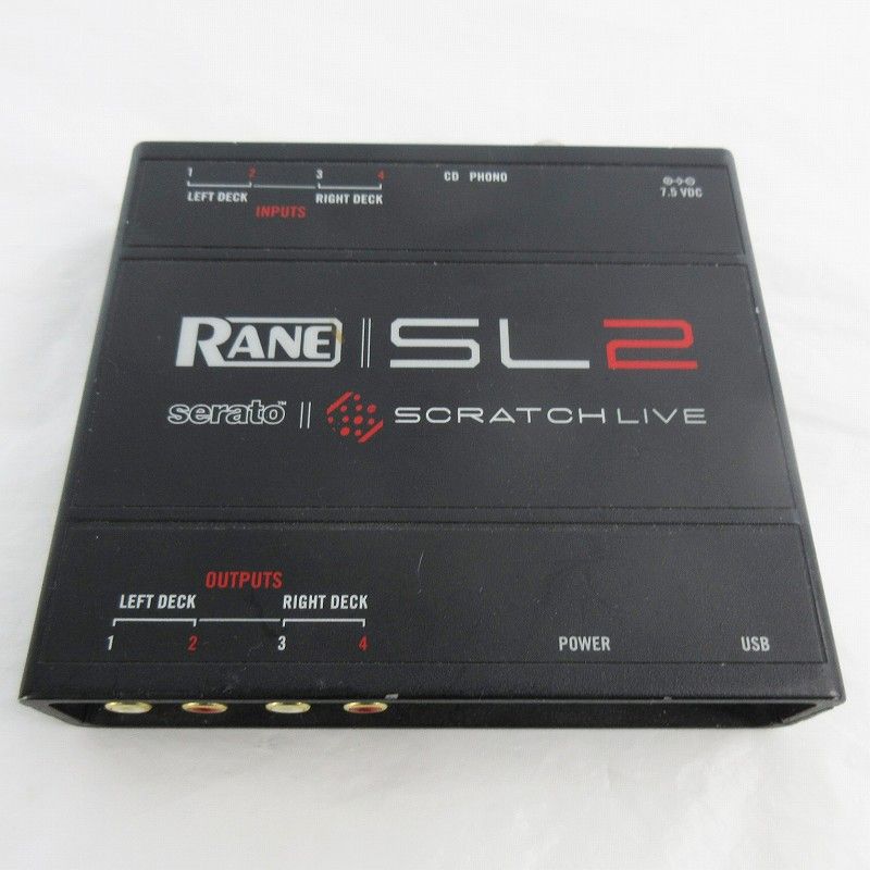 RANE SL2 SERATO SCRATCH LIVE DJ インターフェース 動作確認済