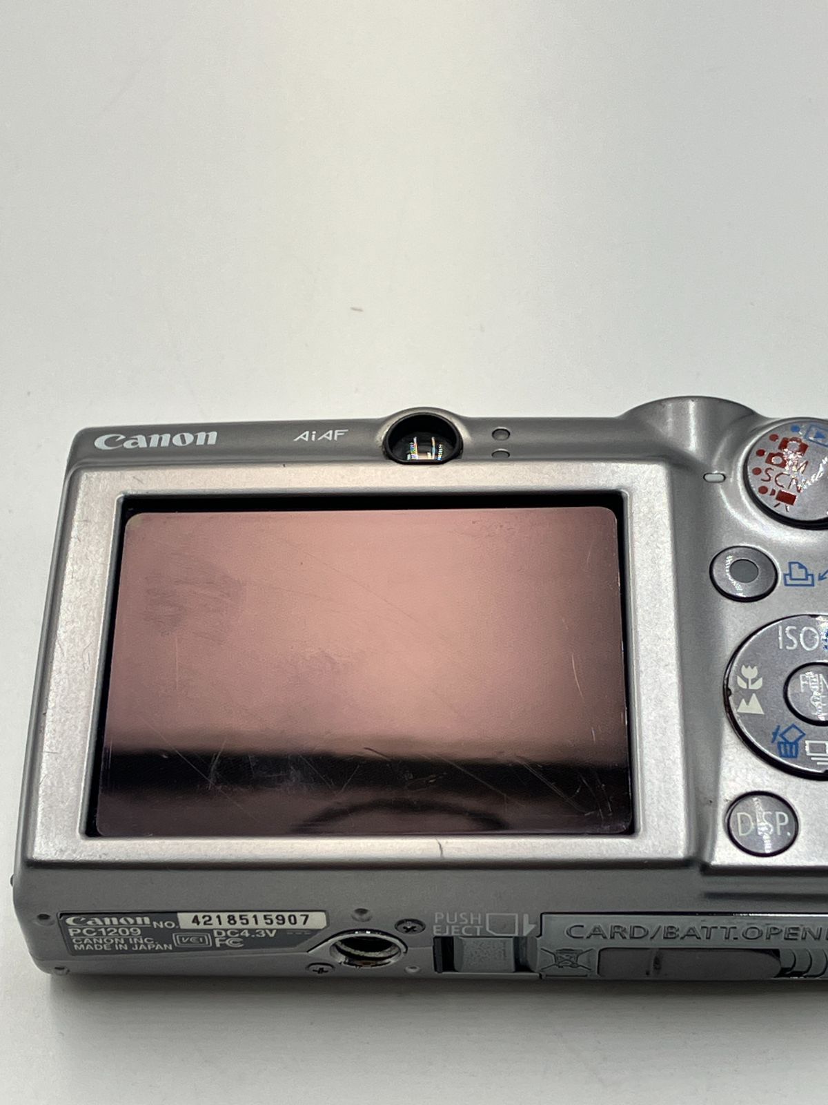 動作確認済】Canon IXY DIGITAL 900 IS シルバー コンパクトデジタル 
