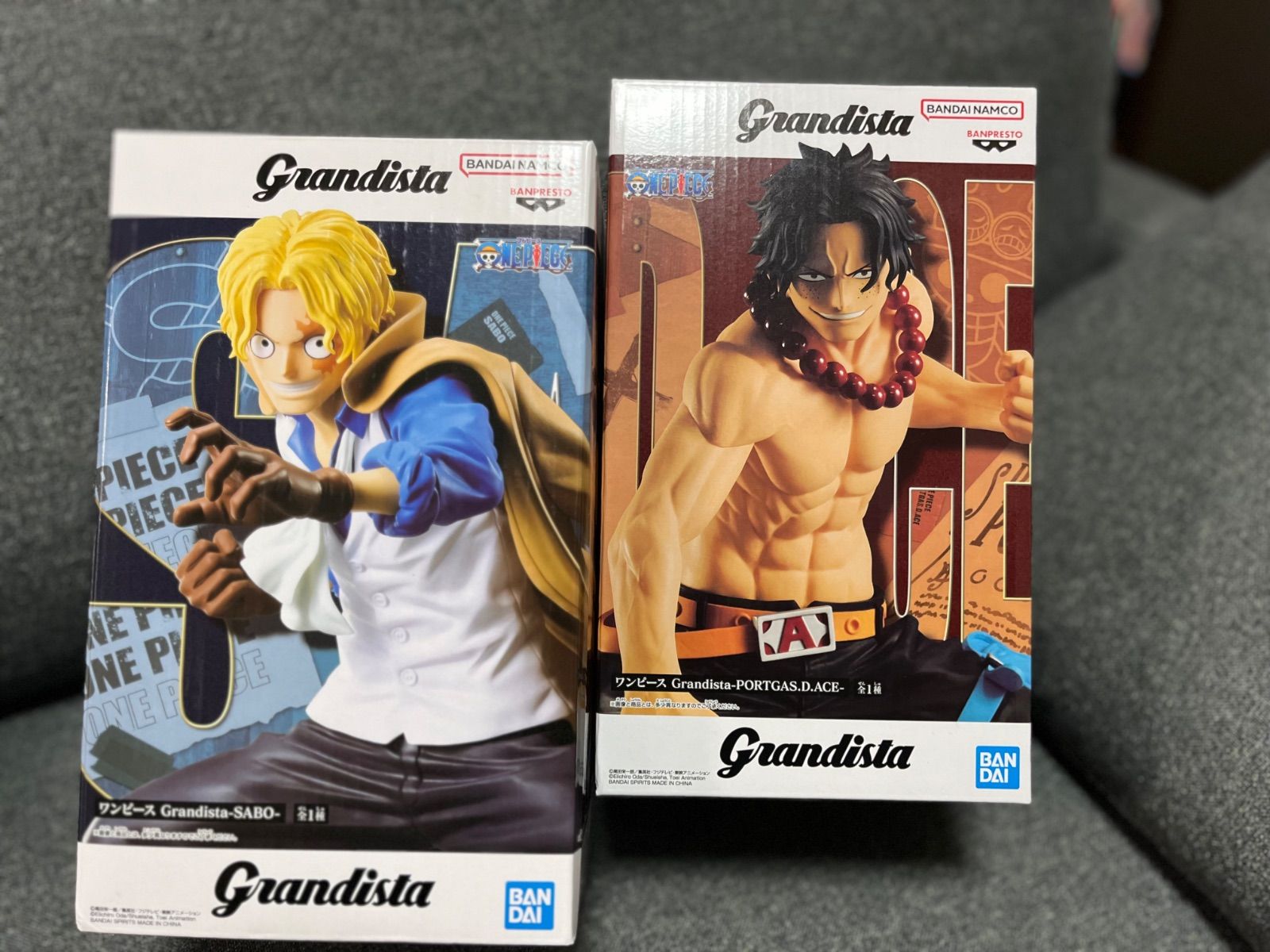 セット】ワンピース Grandista サボ ポートガス・D・エース フィギュア 