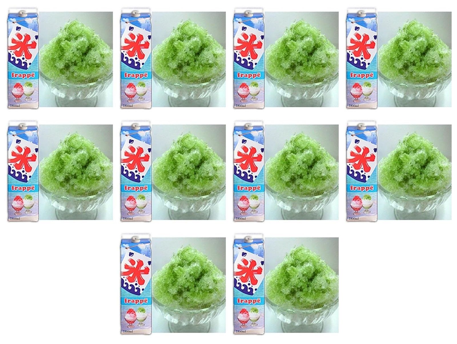 氷用抹茶シロップ 1.8L×10本 常温(まとめ買い)