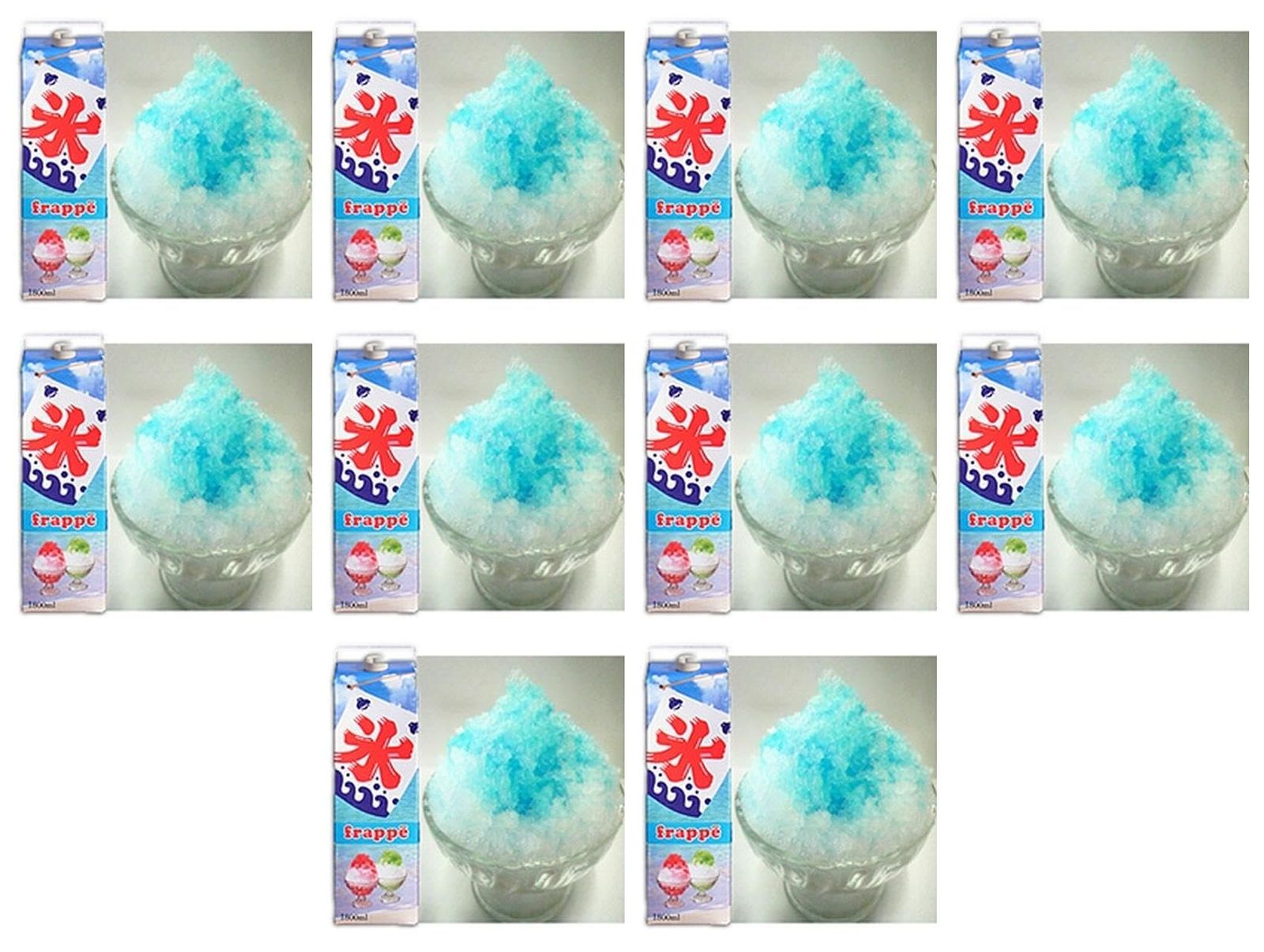 氷用ブルーハワイ 1.8L×10本 常温(まとめ買い)