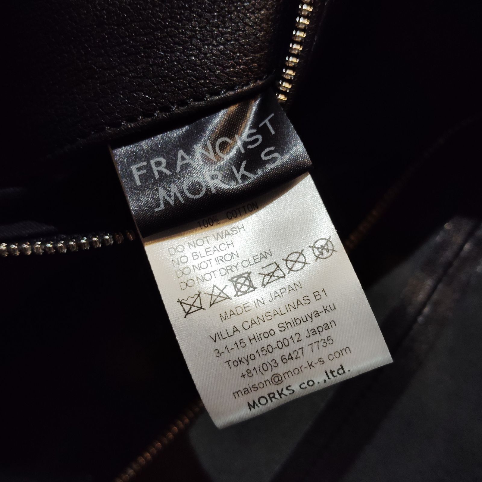 FranCisT_MOR.K.S. STRETCH LAMB LEATHER V-NECK RIDERS JACKET 3