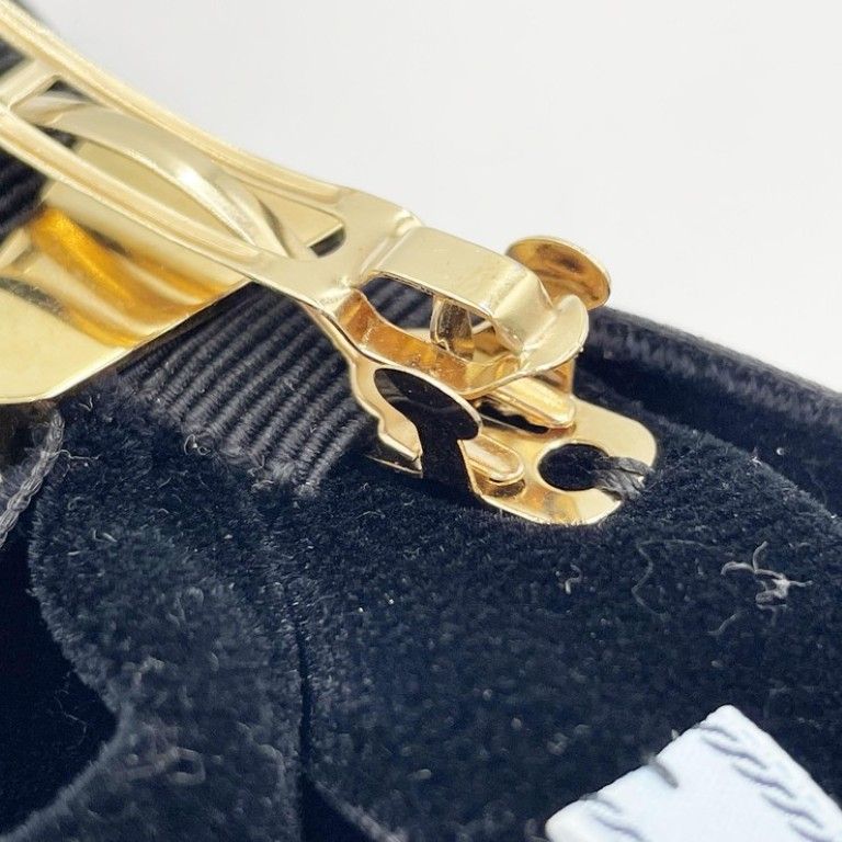 PRADA プラダ バレッタ トライアングルロゴ 1IF154 ブラック系