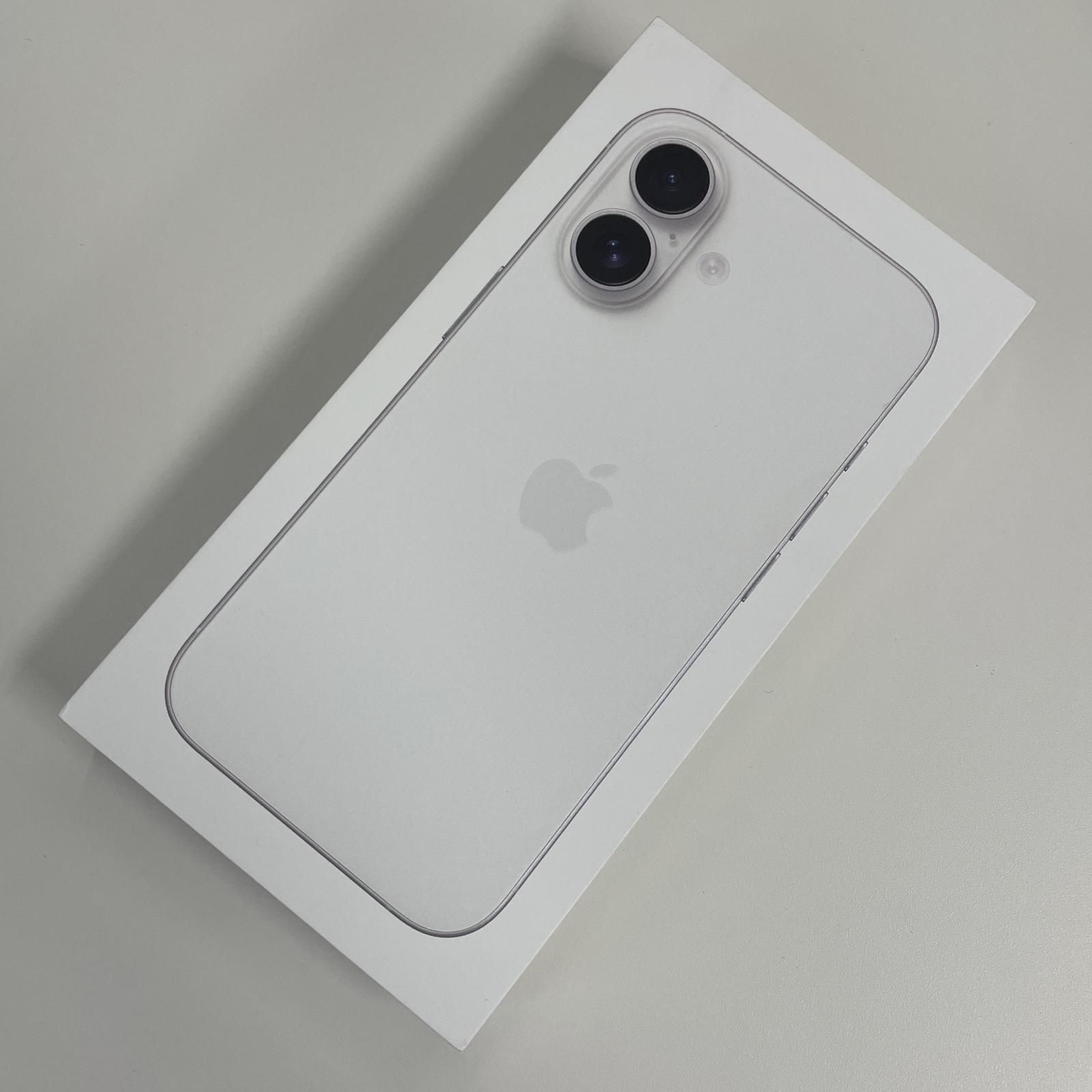 SIMフリー iPhone 16 128GB ホワイト 新品未開封 - リユース